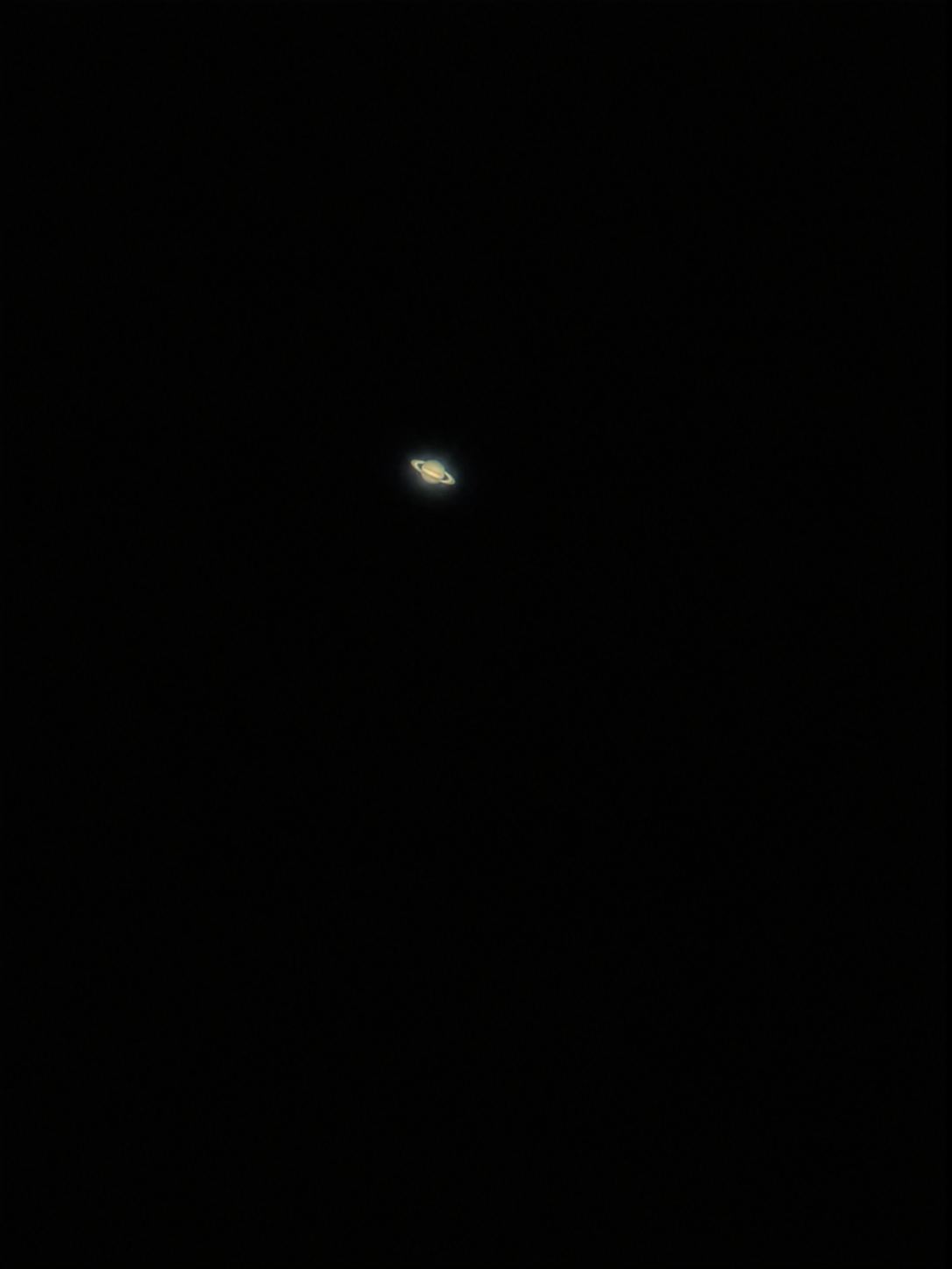 Saturn and its rings